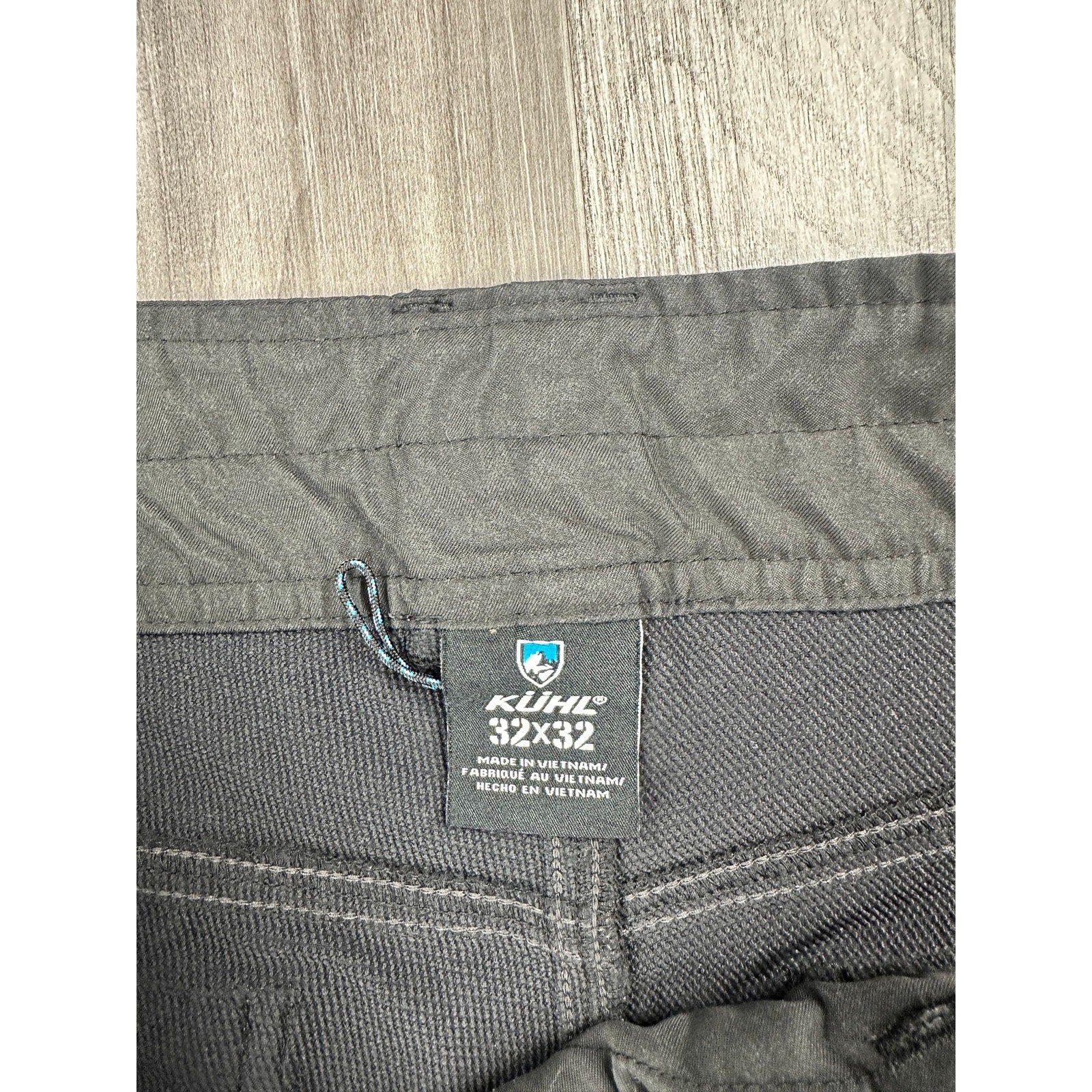 Kuhl Transcendr Performance Pants Charcoal — Size 32x32