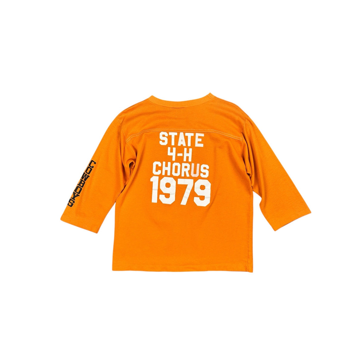 Artex Vintage Made in USA Oklahoma State Cowboys 1979 4-H Chorus 3/4 Sleeve Tee — Size Large // Preowned