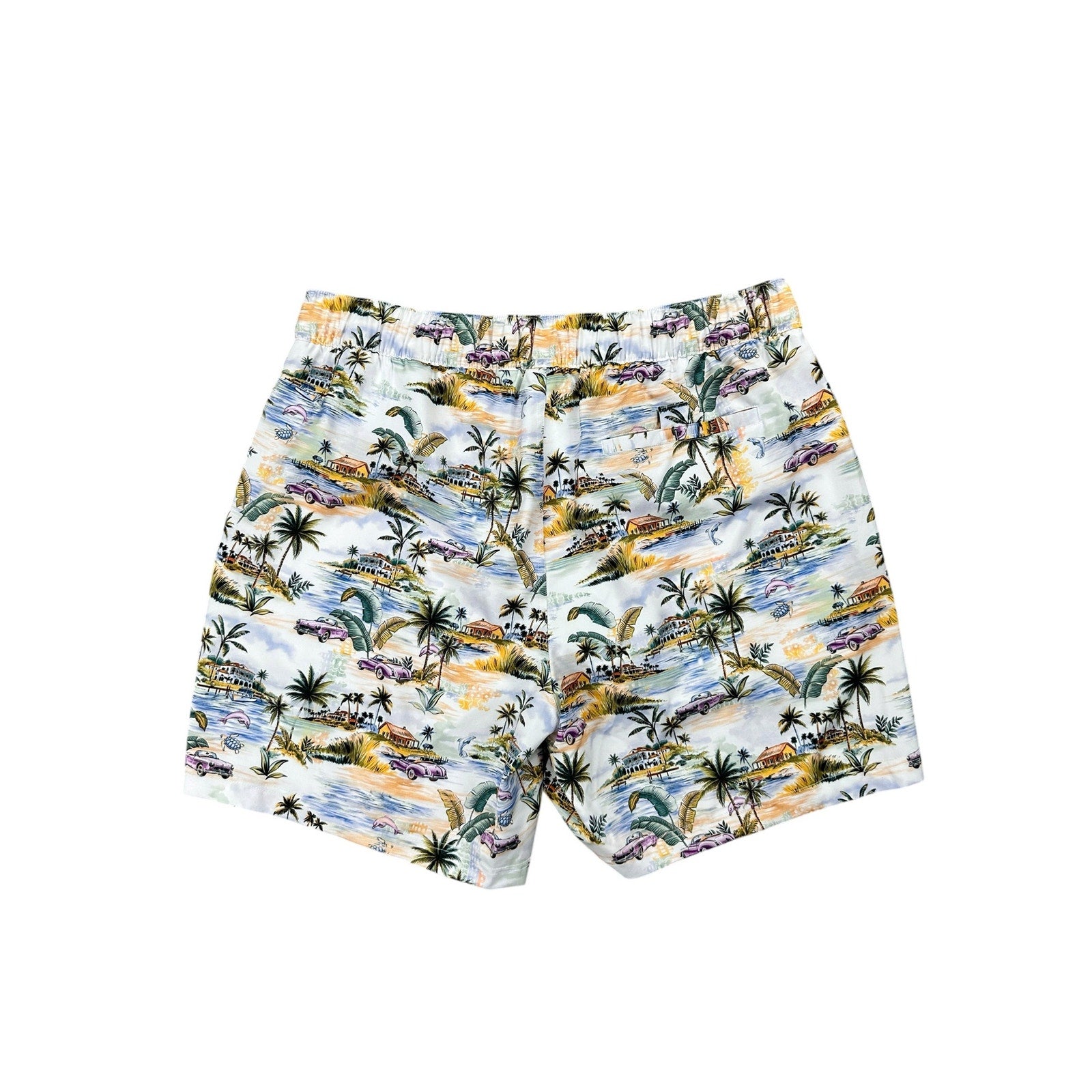 Robert Graham Tropical Island Vacation Mode Trunks — Size 2XL