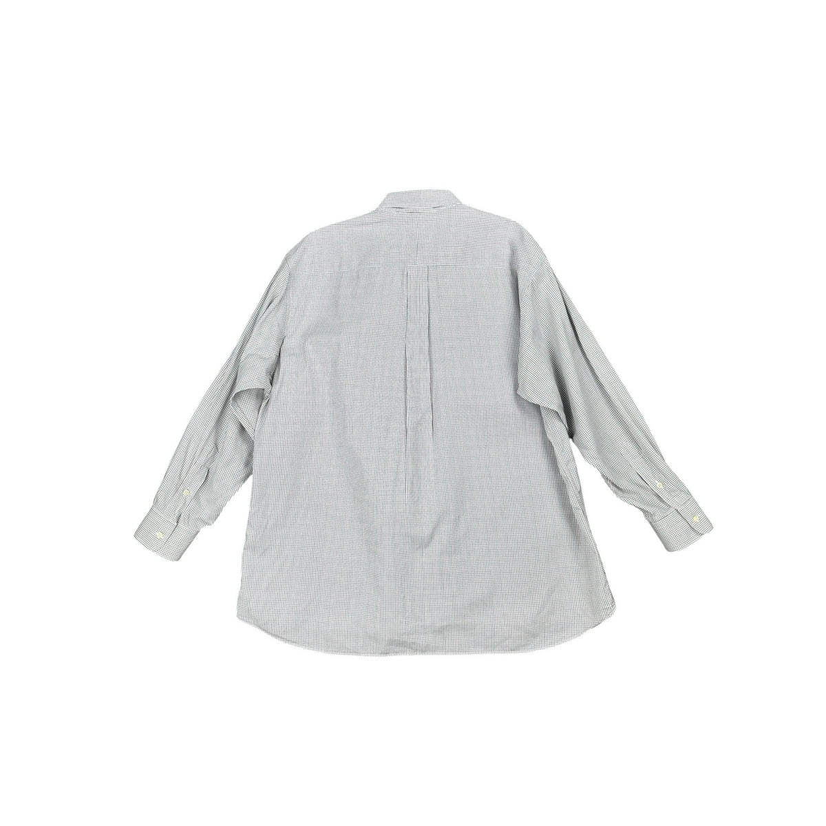 Gitman Bros. Made in USA Checkered Long Sleeve Button Down Shirt — Size 17.5/34 (XL) // Preowned