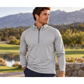 Rhone Versatility Perforated Yoke Quarter Zip Performance Pullover — Size Medium // Preowned