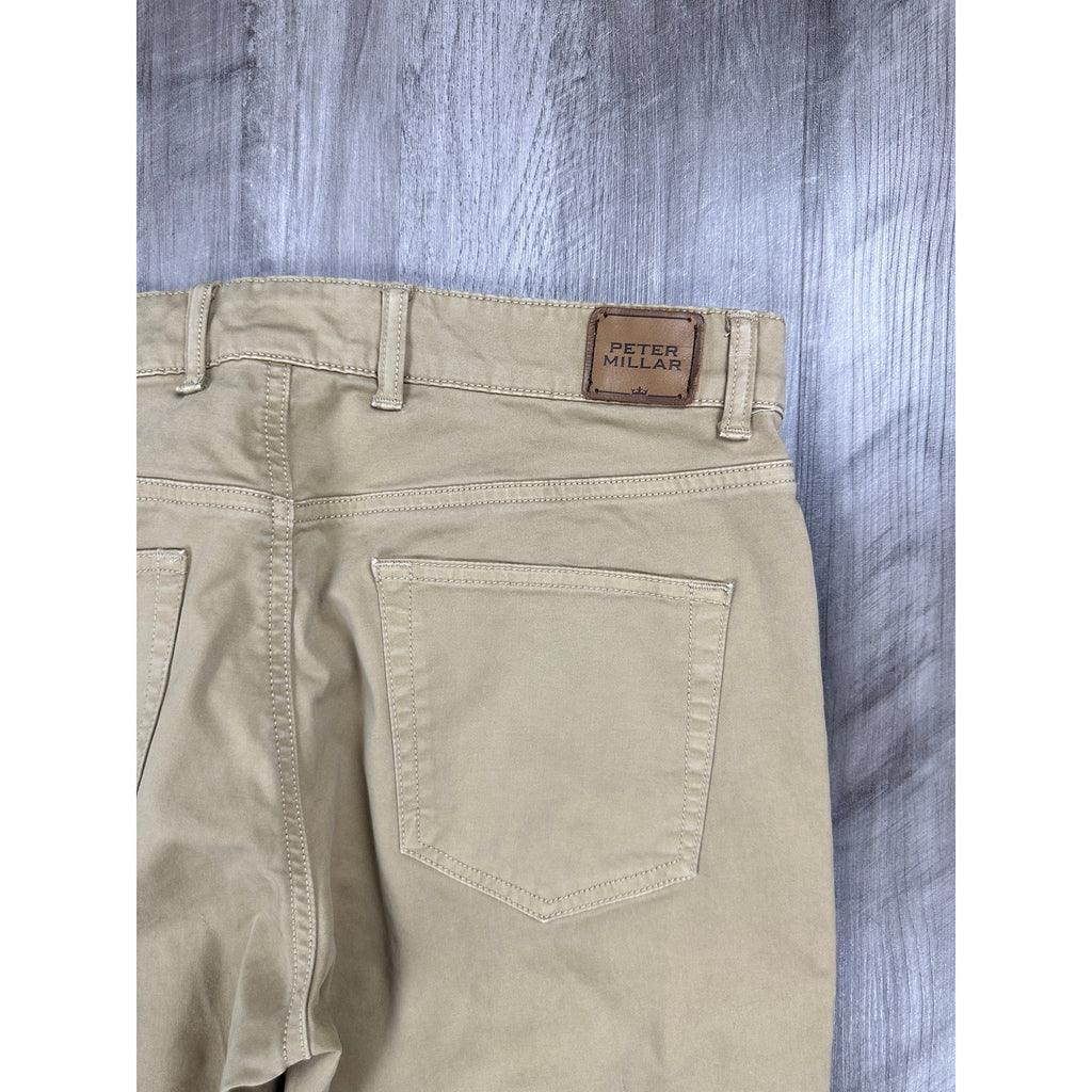 Peter Millar Signature Sateen 5 Pocket Pants — Size 32 // Preowned