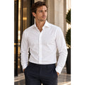 Suitsupply Thomas Mason Fabrics Egyptian Cotton Slim Fit Formal Long Sleeve Shirt — Size 37/14.5 (Small) // Preowned