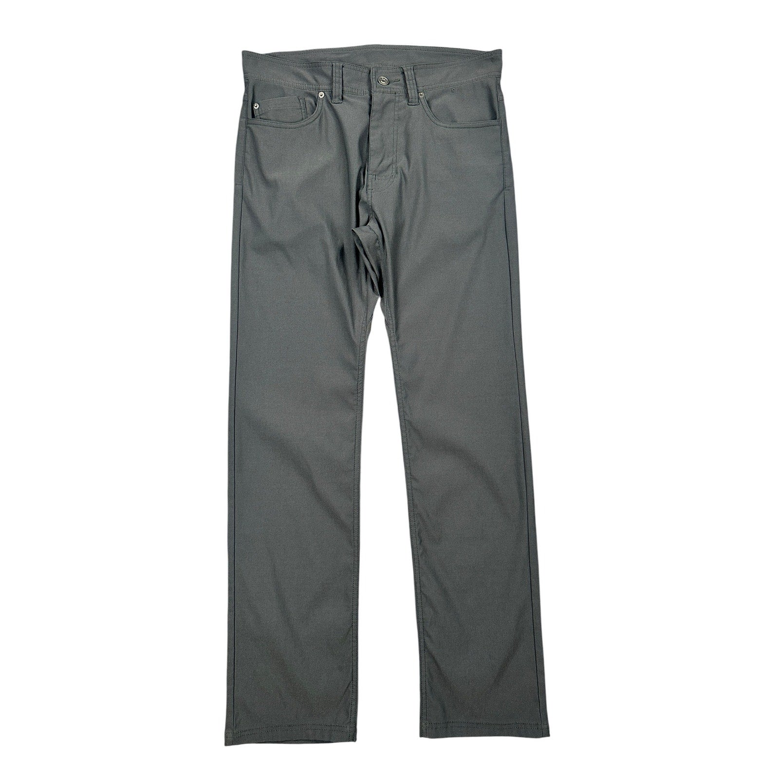 Prana Brion Performance Pants II in Charcoal Gray — Size 33x32 // Preowned