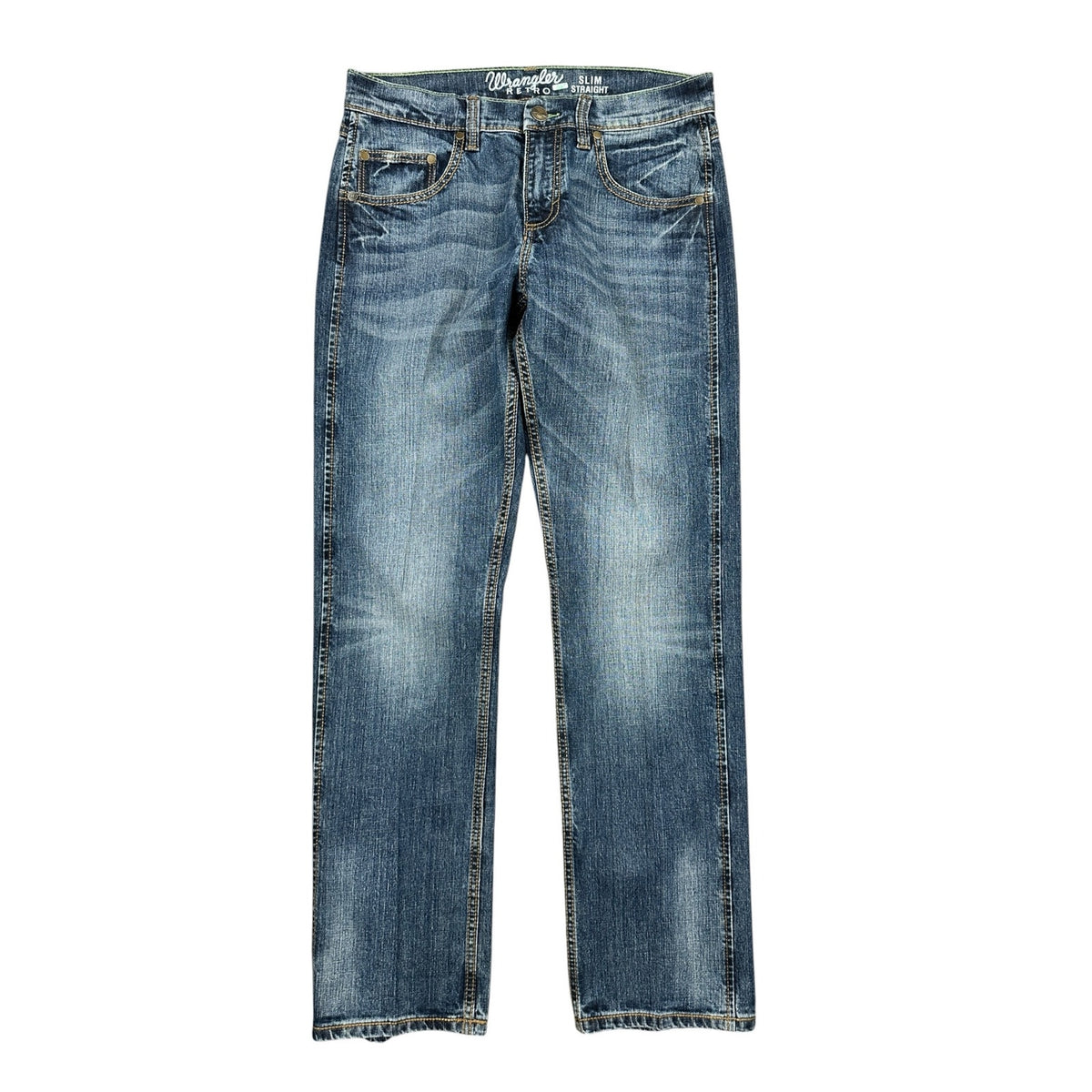 Wrangler RETRO Bozeman Slim Straight Jeans — Size 29x32 // Preowned