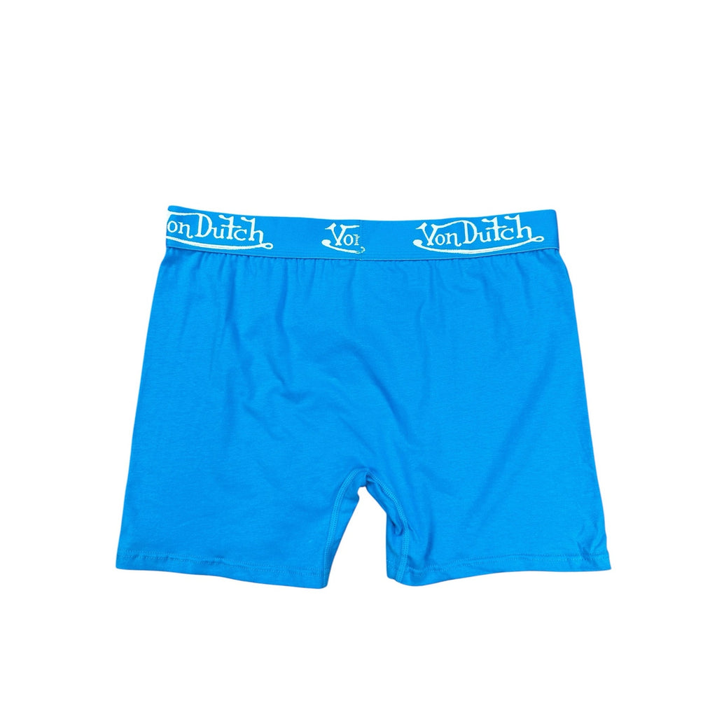 Von Dutch Cotton Stretch Boxer Briefs 4-Pack in Multi Assortment — Size Large