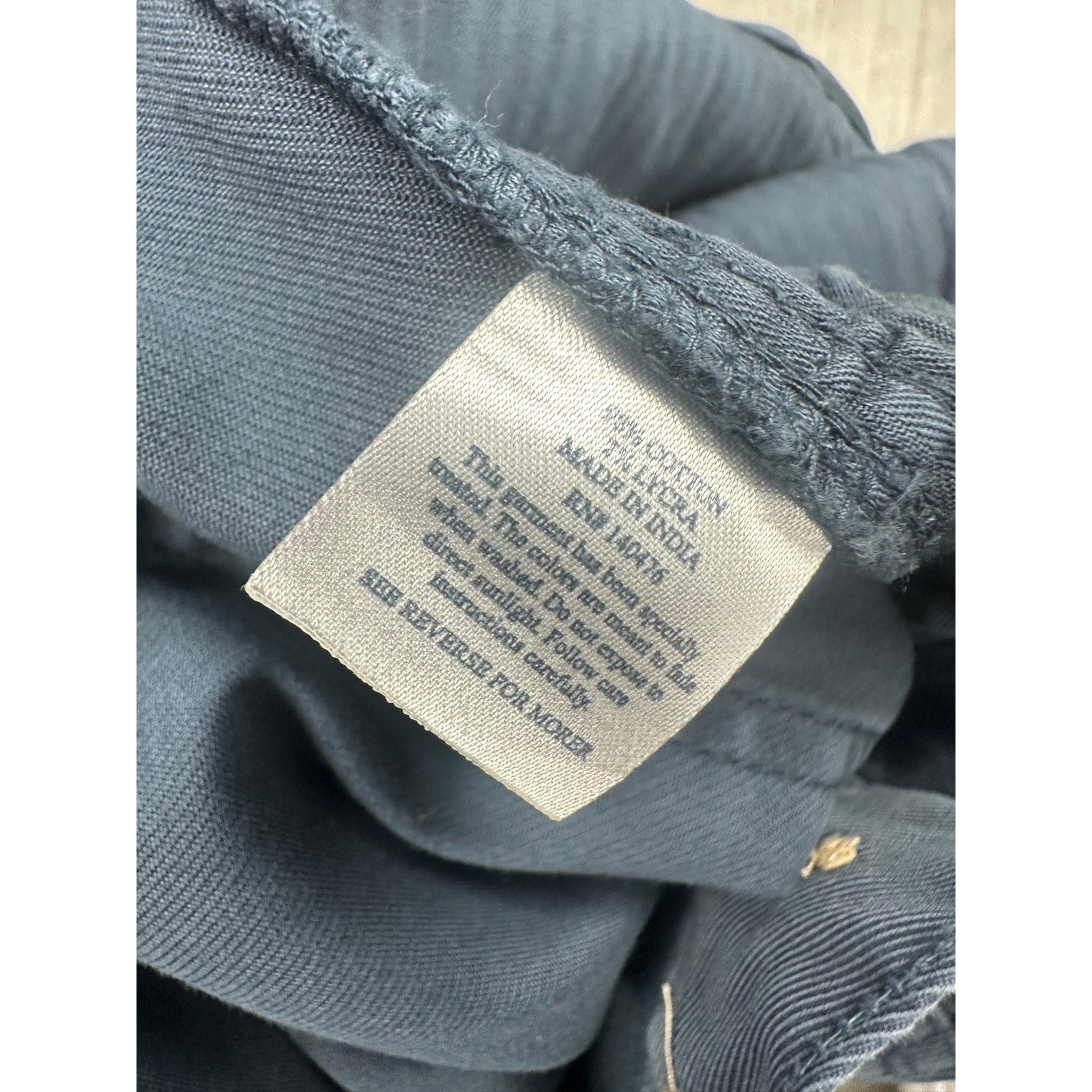 Faherty Reserve Twill 5 Pocket Pants in Navy — Size 33 // Preowned