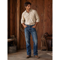 Wrangler Retro Relaxed Fit Bootcut Jean in Blue — Size 32x36 // Preowned