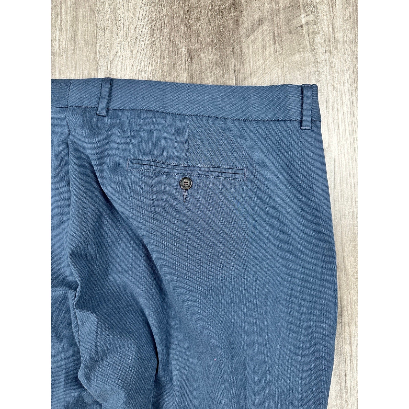 Bonobos Weekday Warrior Monday Slim Taper Chino Dress Pants in Navy — Size 46x32