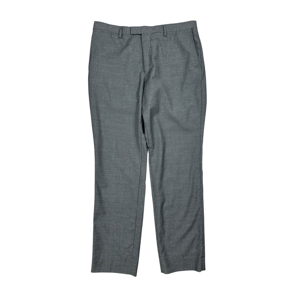 Banana Republic Marzotto Italian Fabric Slim Traveler Textured Trouser Pants — Size 33x32 // Preowned