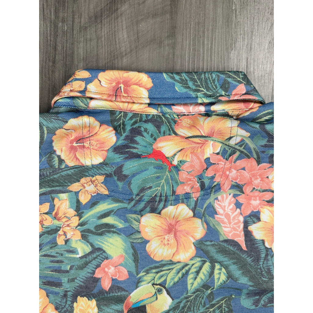 Tommy Bahama Toucan Paradise IslandZone Polo — Size 2XL