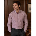 Boss Hugo Boss Red Stitched Regular Fit Long Sleeve Button Down - XL