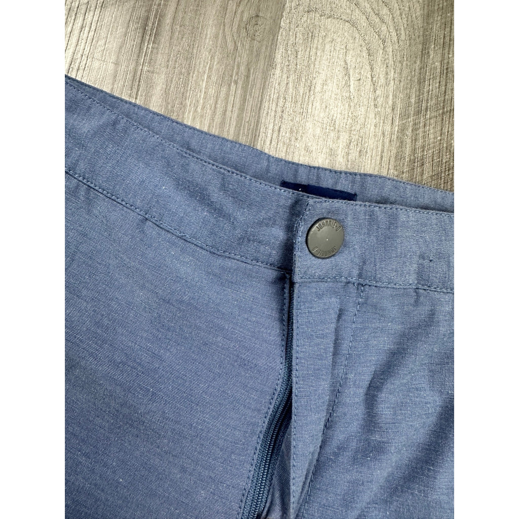Johnnie-O Dawn 2 Dusk Hybrid Shorts in Shadow Blue — Size 36