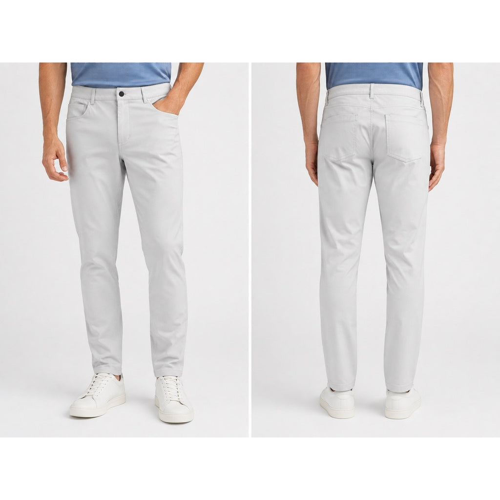 Johnnie-O Cros Country Prep Performance Pants in Stone — Size 33x34 // Preowned