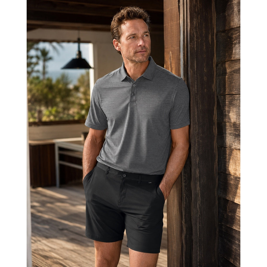 Travis Mathew Starnes 9-Inch Golf Shorts in Black — Size 42