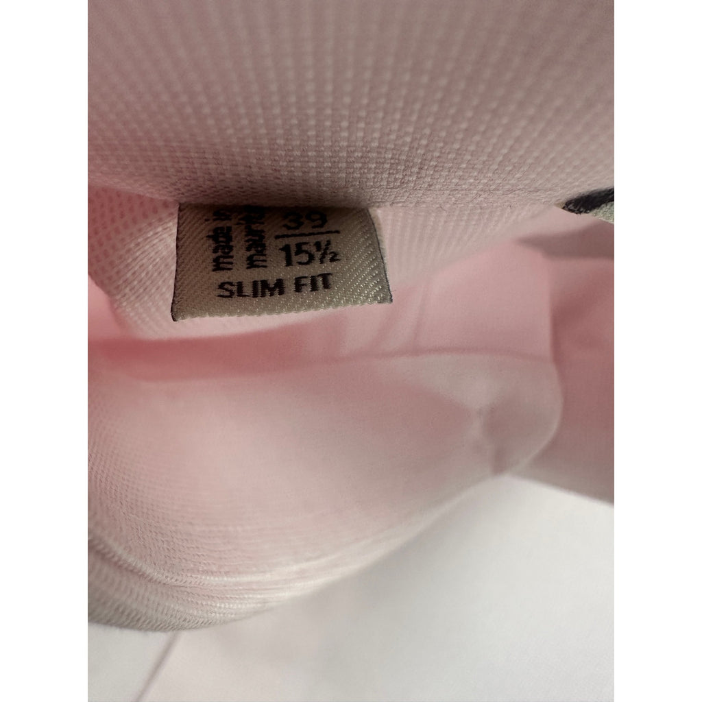 Suitsupply Traveller Slim Fit Long Sleeve Button Down in Pink — Size Medium // Preowned