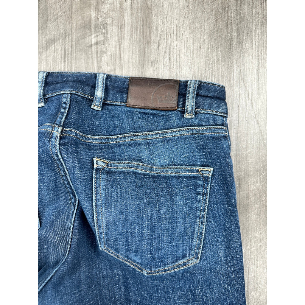Peter Millar Vintage Washed 5 Pocket Denim Jeans in Blue — Size 32 // Preowned