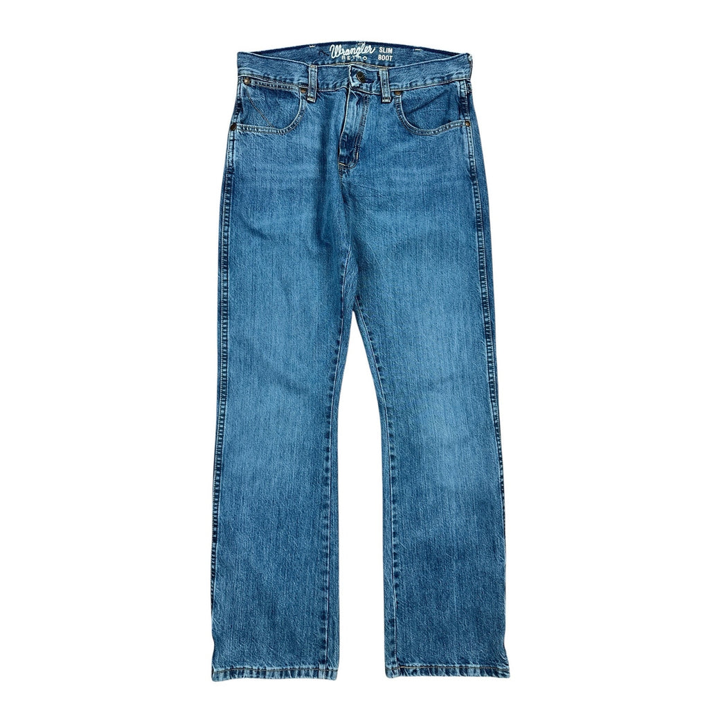 Wrangler RETRO Slim Bootcut Jeans in Blue — Size 30x32 // Preowned
