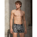 All Saints Underground Organic Cotton 4-Way Stretch 5-Inch Boxer Brief 3-Pack in Grey Multi — Size Small