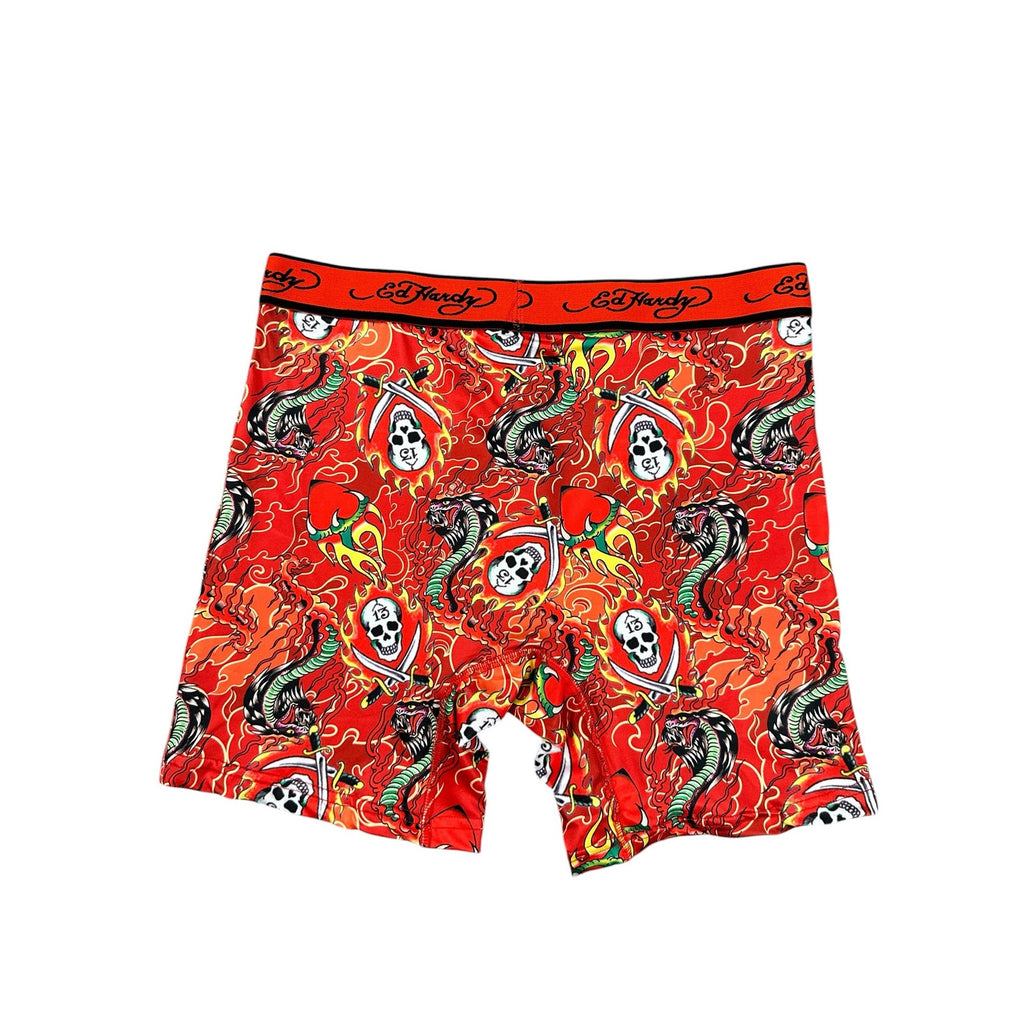 Ed Hardy Performance Boxer Briefs 4-Pack — Size Large