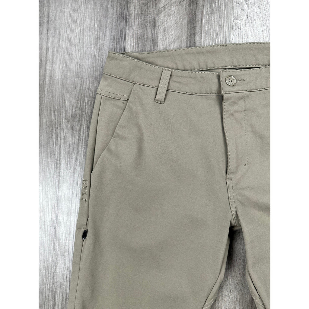 BYLT Basics Everyday 2.0 Performance Chino Pants in Taupe — Size 32 // Preowned