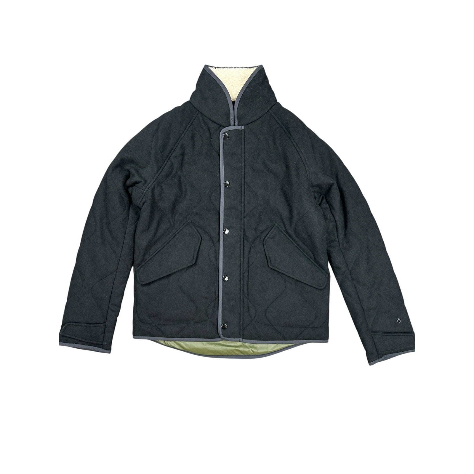 Rag & Bone Haywood Liner Quilted Wool Blend Jacket - XS
