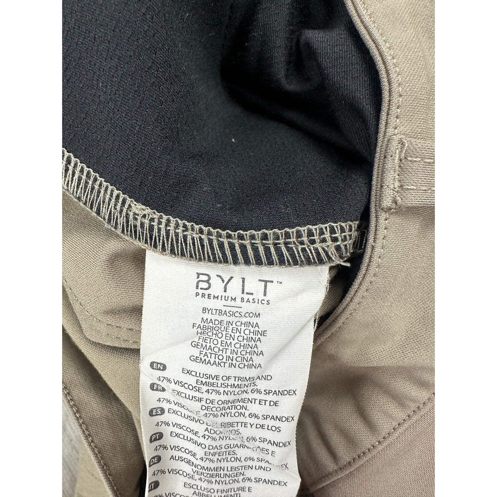 BYLT Everyday 2.0 Performance Chino Pants Taupe — Size 31