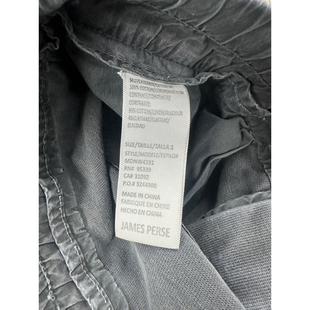 James Perse Parachute Poplin Cargo Shorts in Gray — Size 1 (US Small) // Preowned