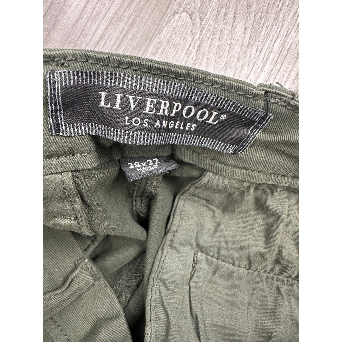 Liverpool Chino Twill Trouser Jeans — Size 38x32 // Preowned