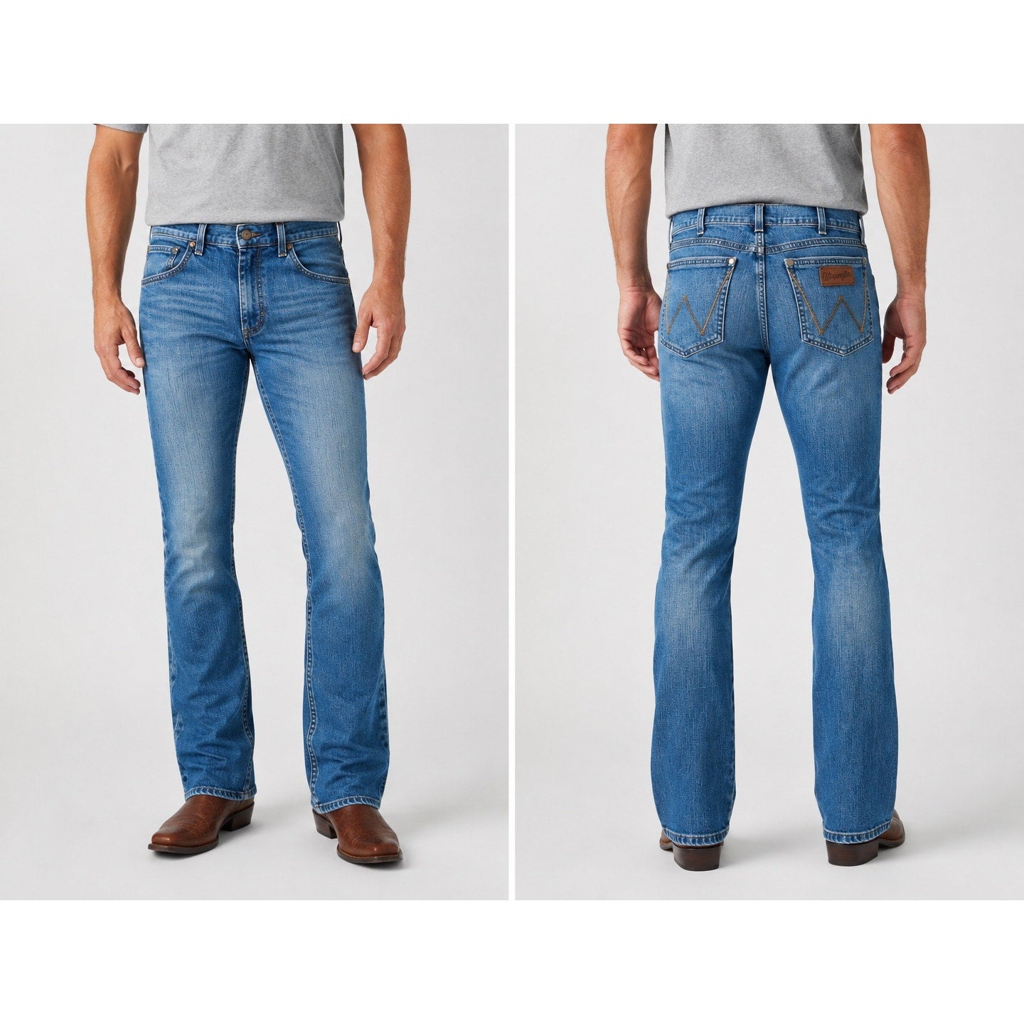 Wrangler RETRO Slim Bootcut Jeans in Blue — Size 30x32 // Preowned