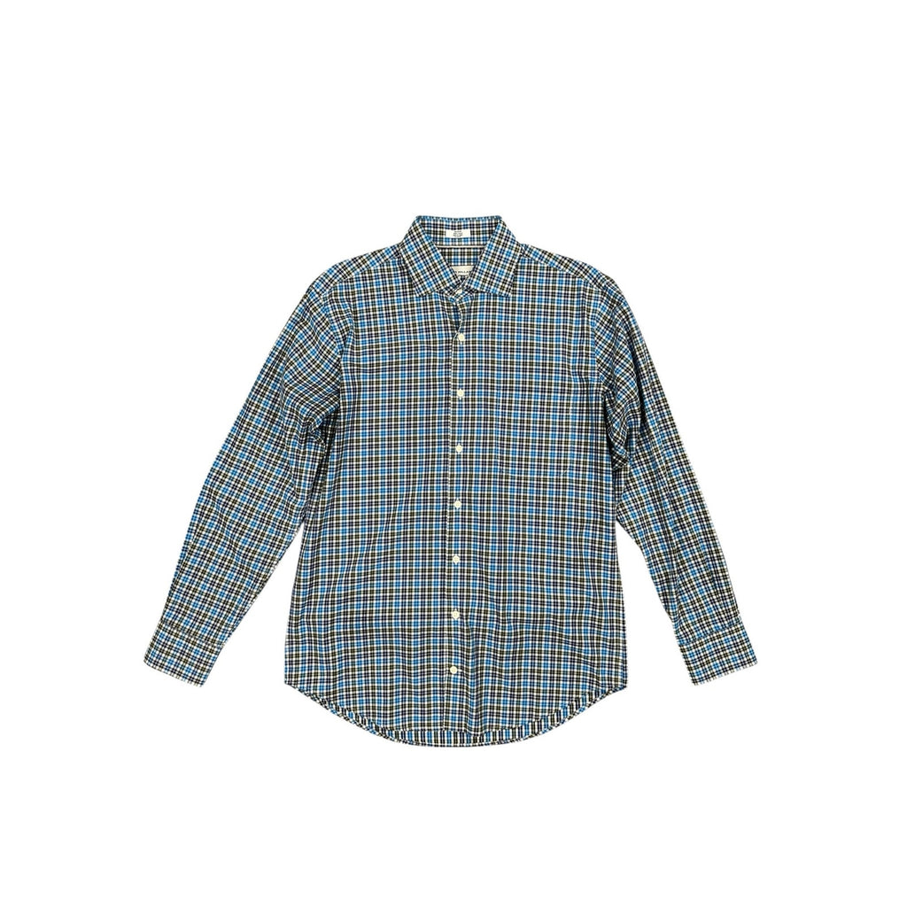 Peter Millar Crown Soft Plaid Classic Fit Long Sleeve Button Down Shirt — Size Medium // Preowned