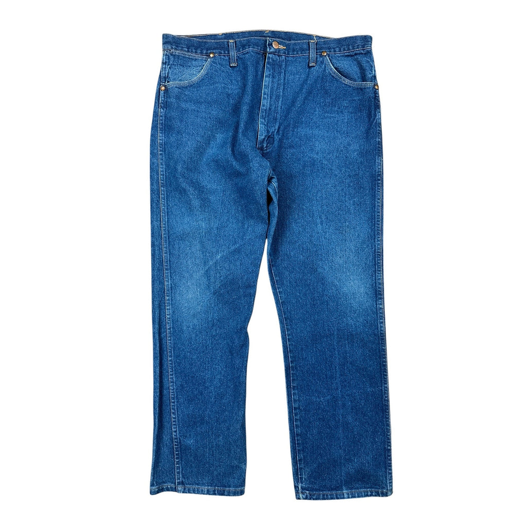 Wrangler Made in USA Vintage Cowboy Cut Original Fit Jeans in Blue — Size 42x30 // Preowned