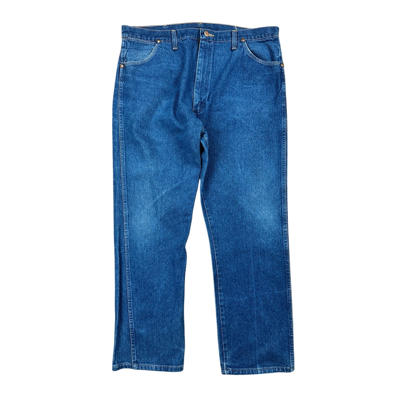 Wrangler Made in USA Vintage Cowboy Cut Original Fit Jeans in Blue — Size 42x30 // Preowned