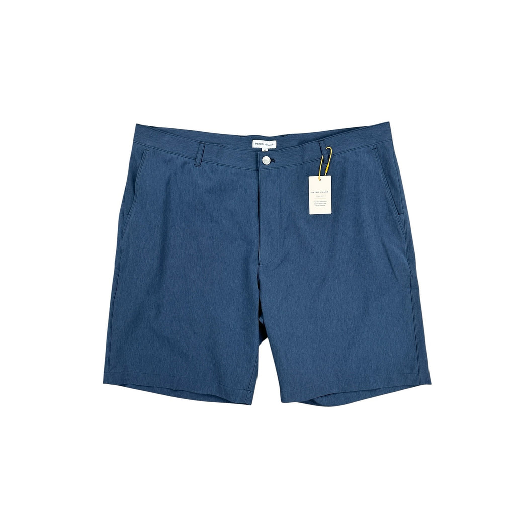 Peter Millar Shackleford Classic Fit Performance Golf Shorts in Navy — Size 40