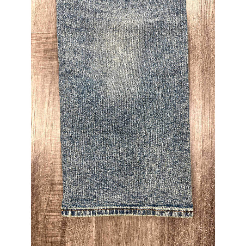 Buffalo David Bitton Relaxed Straight Driven Vintage Indigo Wash Jeans — Size 33x30