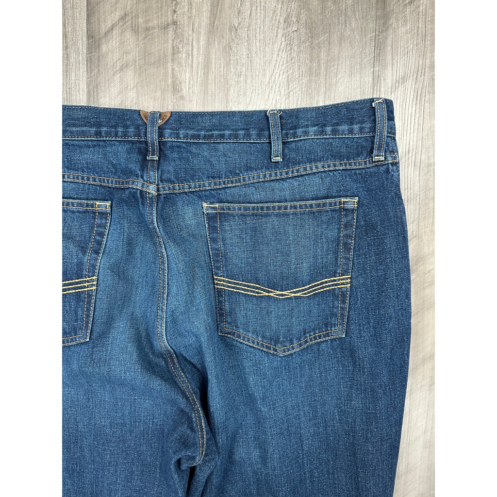 Ariat M4 Legacy Low Rise Boot Cut Roadhouse Jeans — Size 44x32 // Preowned