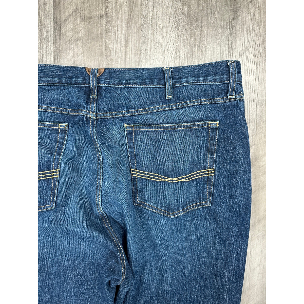 Ariat M4 Legacy Low Rise Boot Cut Roadhouse Jeans — Size 44x32 // Preowned