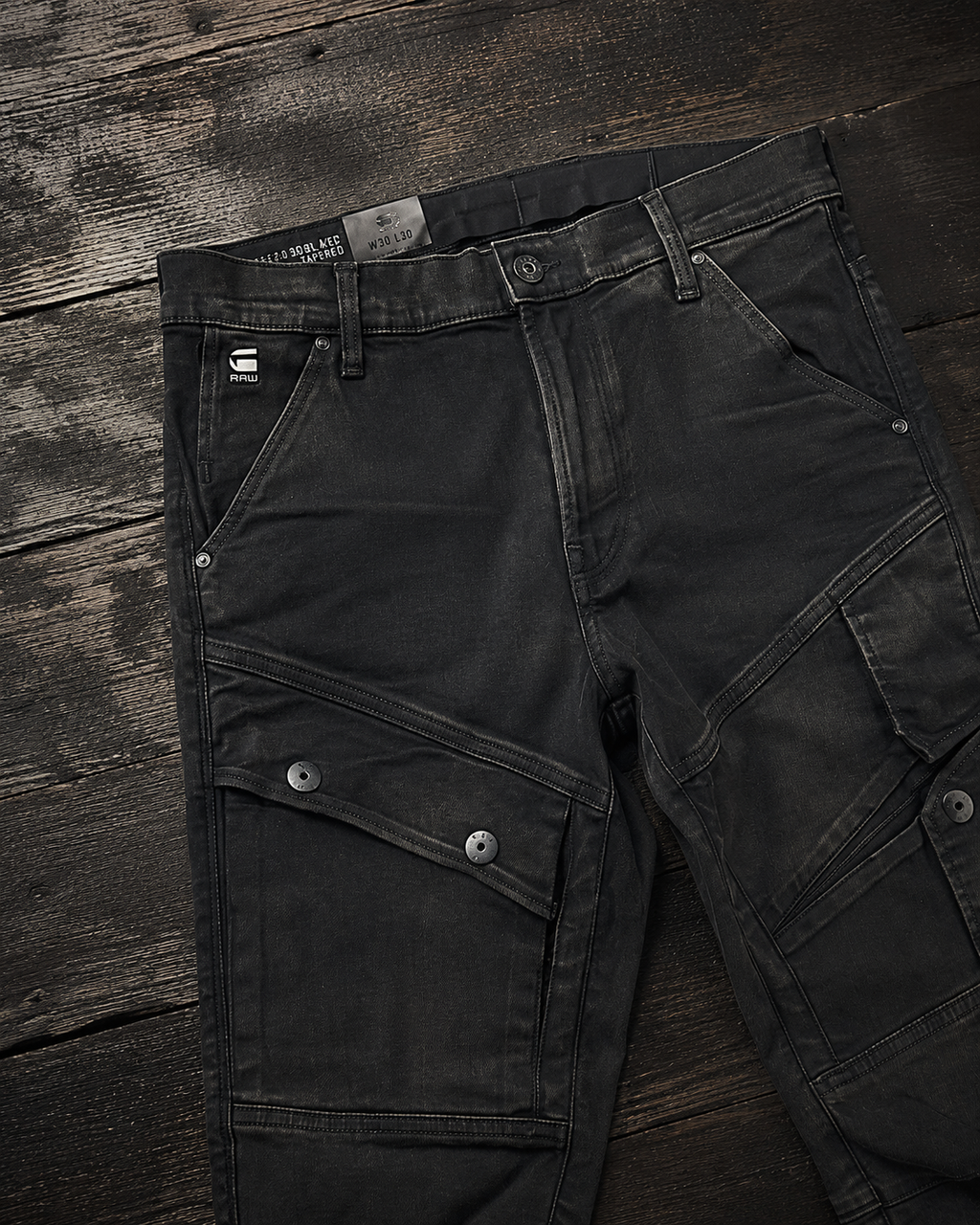 G-Star Raw Airblaze 3D Skinny Loomer Black Stretch Jeans — 30x30