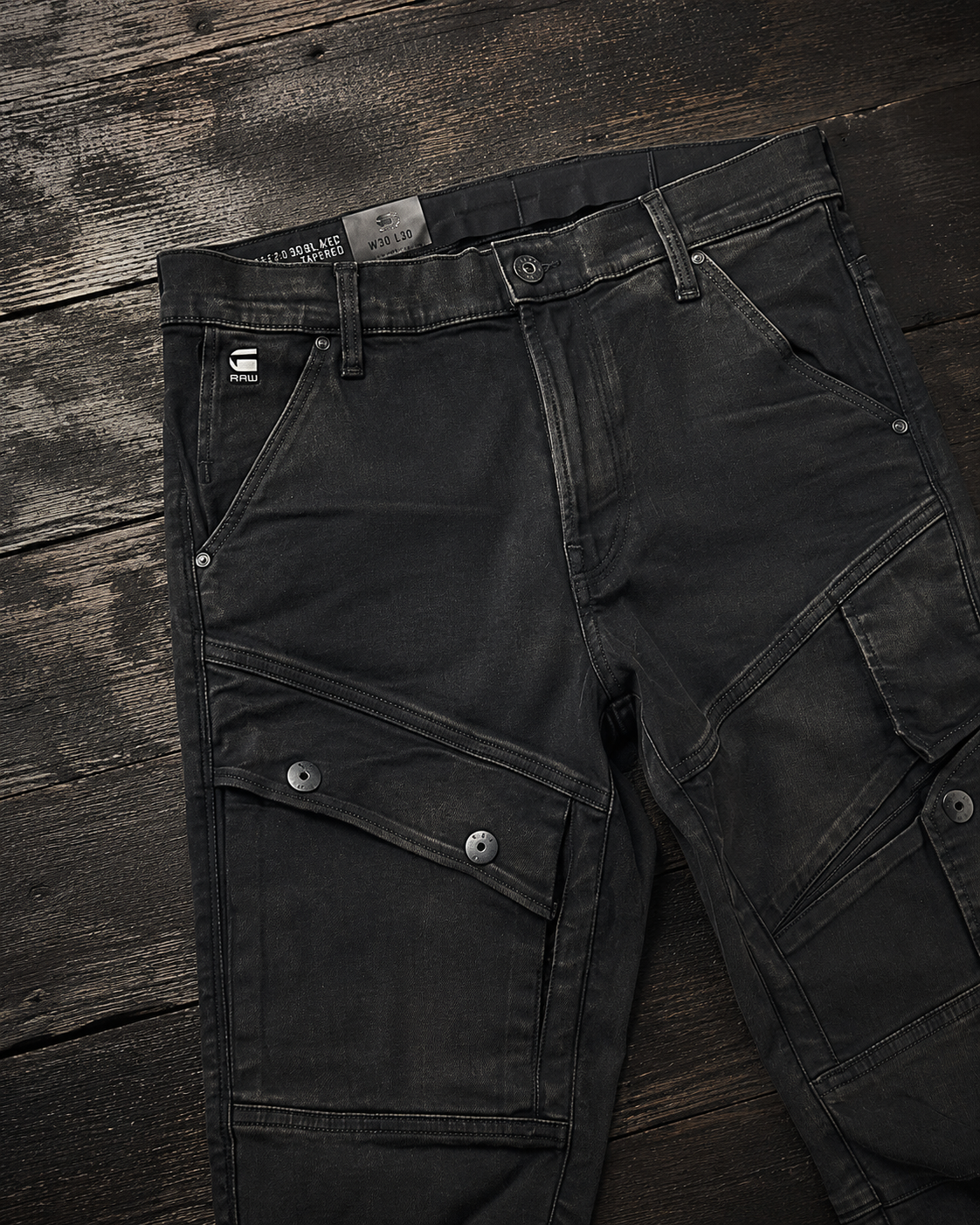 G-Star Raw Airblaze 3D Skinny Loomer Black Stretch Jeans — 30x30