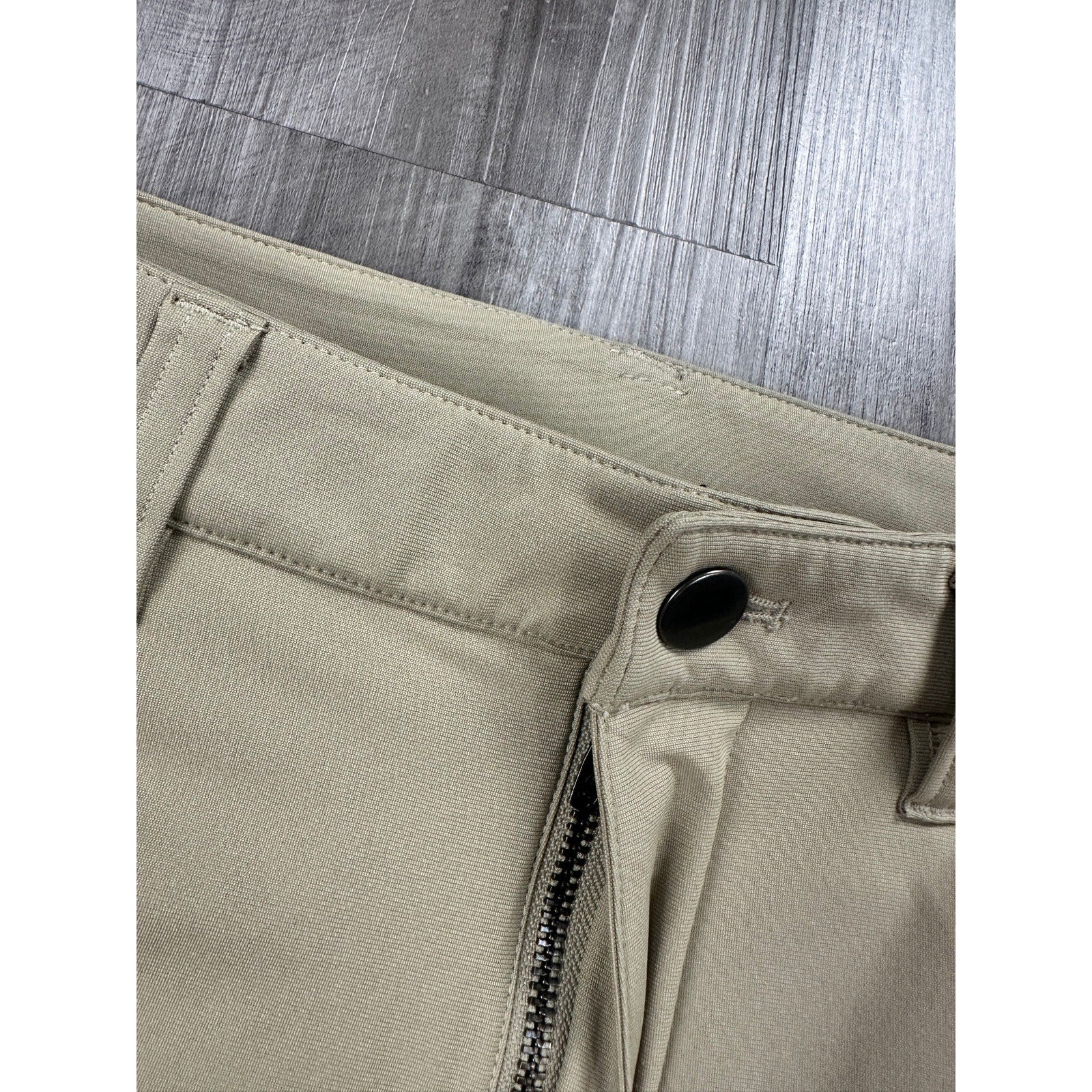 Lululemon ABC Slim Fit Warpstreme 5 Pocket Pants in Tan — Size 32 // Preowned
