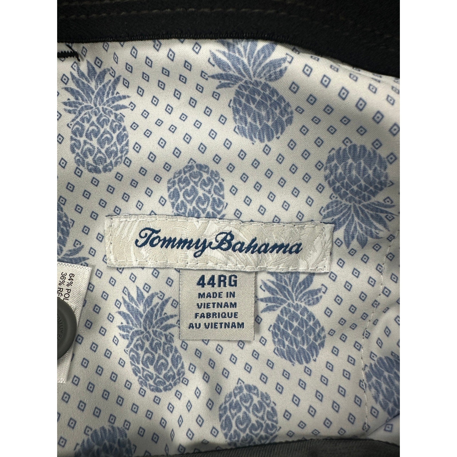 Tommy Bahama On Par Performance Hybrid 10" Shorts (Big & Tall) in Coal — Size 44 Regular