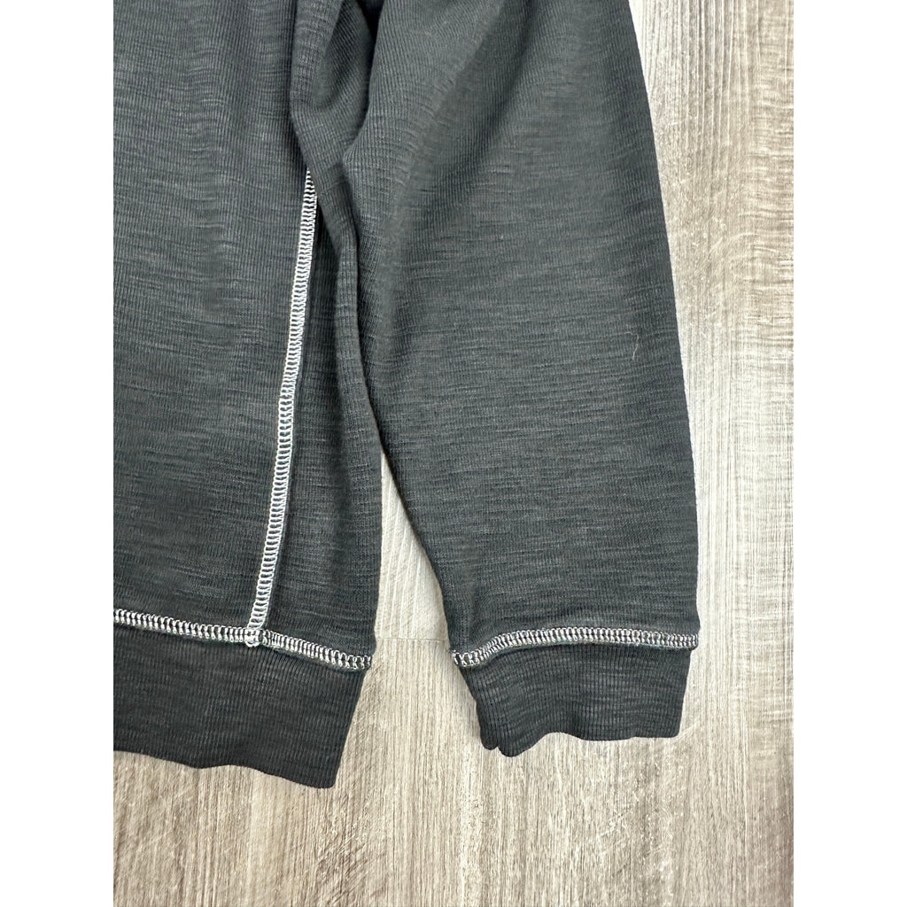 Tommy Bahama Montego Beach Mock Neck Quarter Zip Pullover in Black — Size 2XL // Preowned