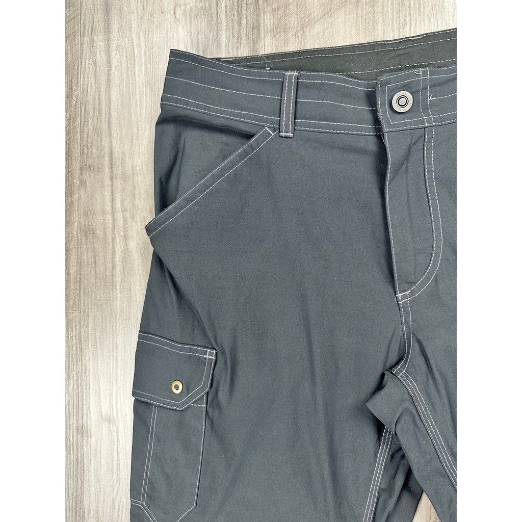 Kuhl Renegade Convertible Cargo Pants in Charcoal — Size 32x34 // Preowned