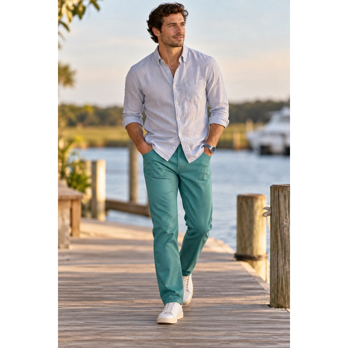 Onward Reserve Classic Five Pocket Pants — Size 32x34