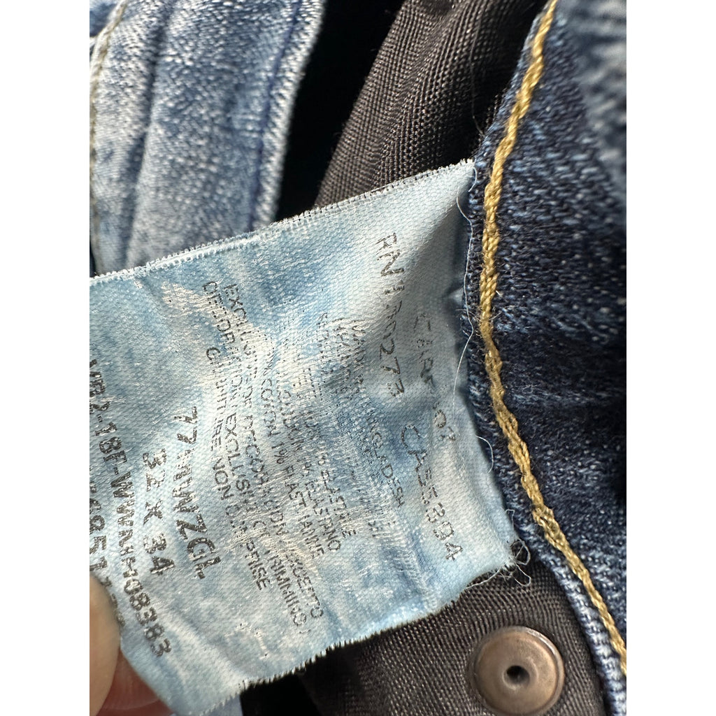 Wrangler Retro Slim Boot Cut Jeans in Blue — Size 32x34 // Preowned