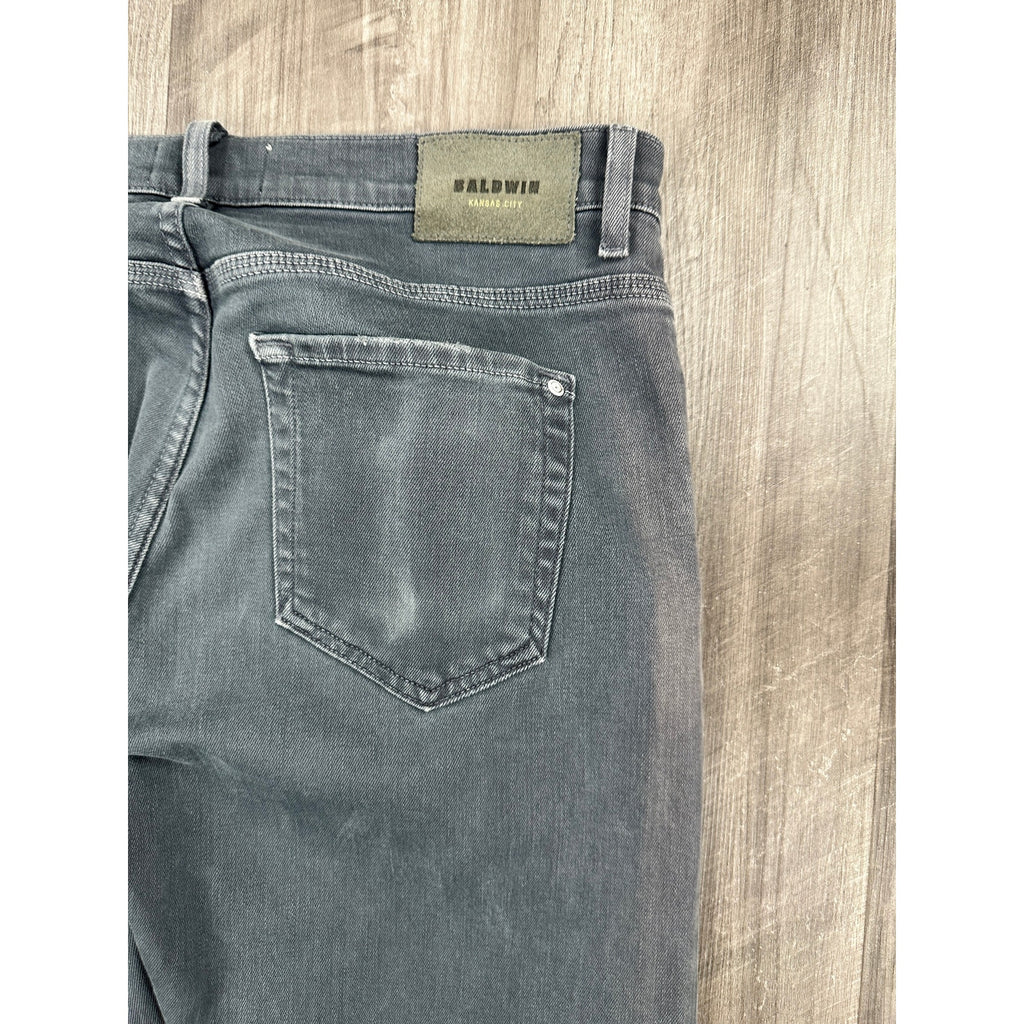 Baldwin Henley Slim Straight Jeans in Gray — Size 32 // Preowned