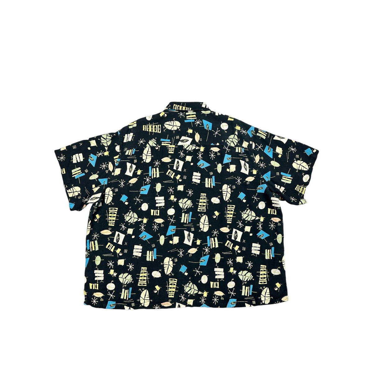Tori Richard Cocktail Barfly Silk Short Sleeve Shirt — Size 3XB // Preowned