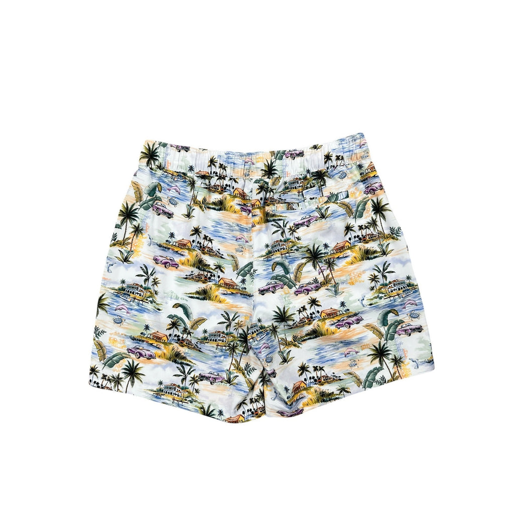 Robert Graham Tropical Island Vacation Mode Trunks — Size Large