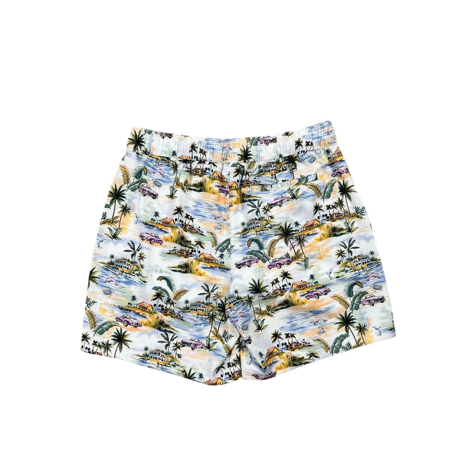 Robert Graham Tropical Island Vacation Mode Trunks — Size Large