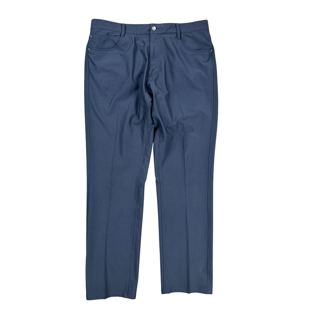 FootJoy FJ Athletic Fit 5-Pocket Performance Golf Pant in Navy — 38x32